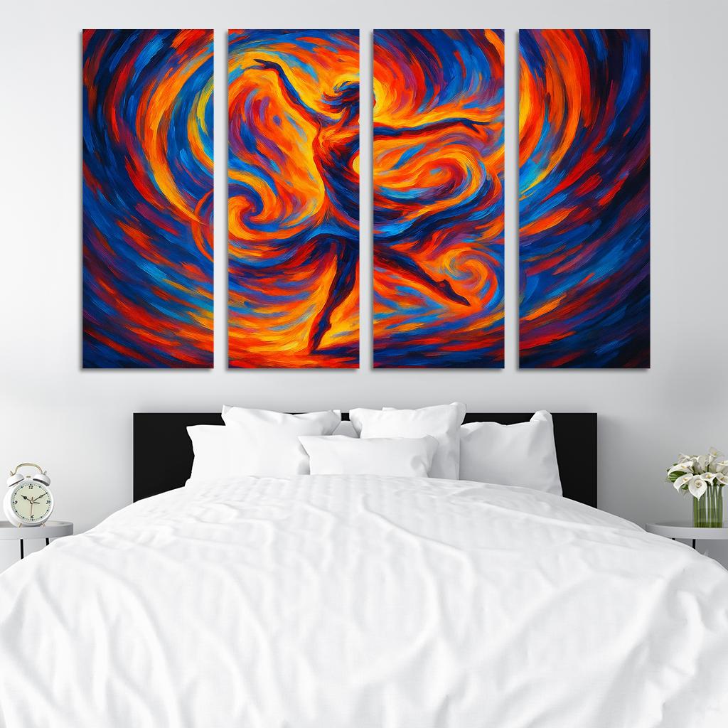 Dance Of The Boundless Spirit Premium Artwork Frames