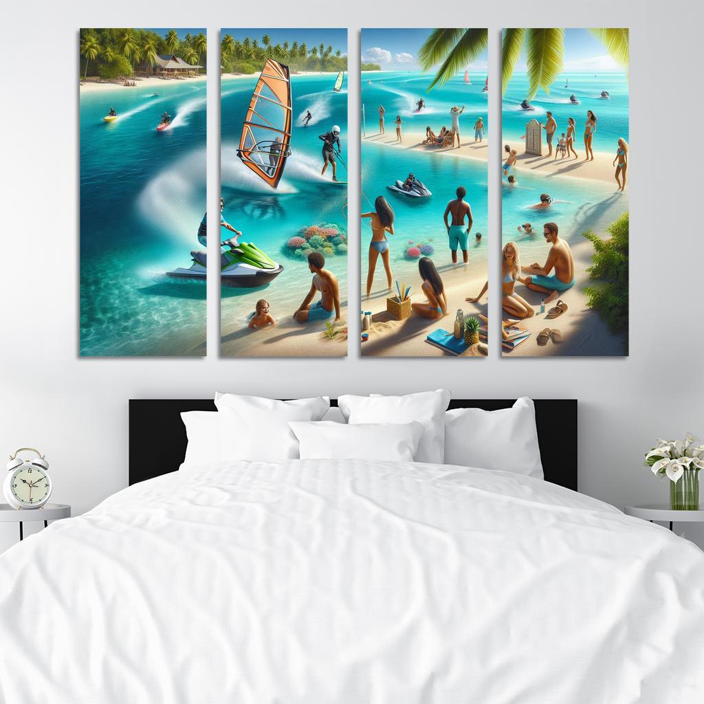 Coral Coast An Adventure Seeker's Dream Custom Paintings Frame