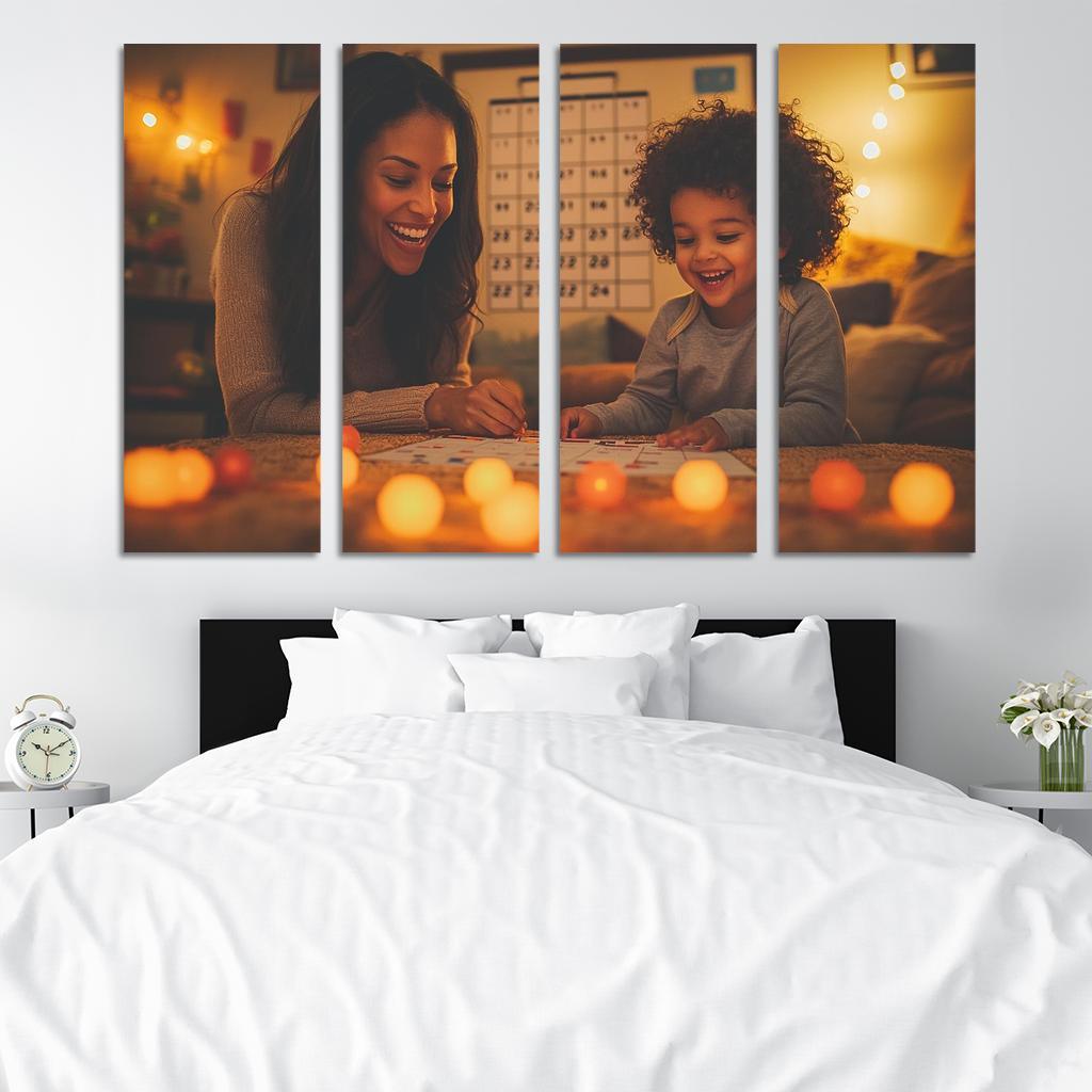The Gift Of Time Cherishing Every Moment Custom Paintings Frame