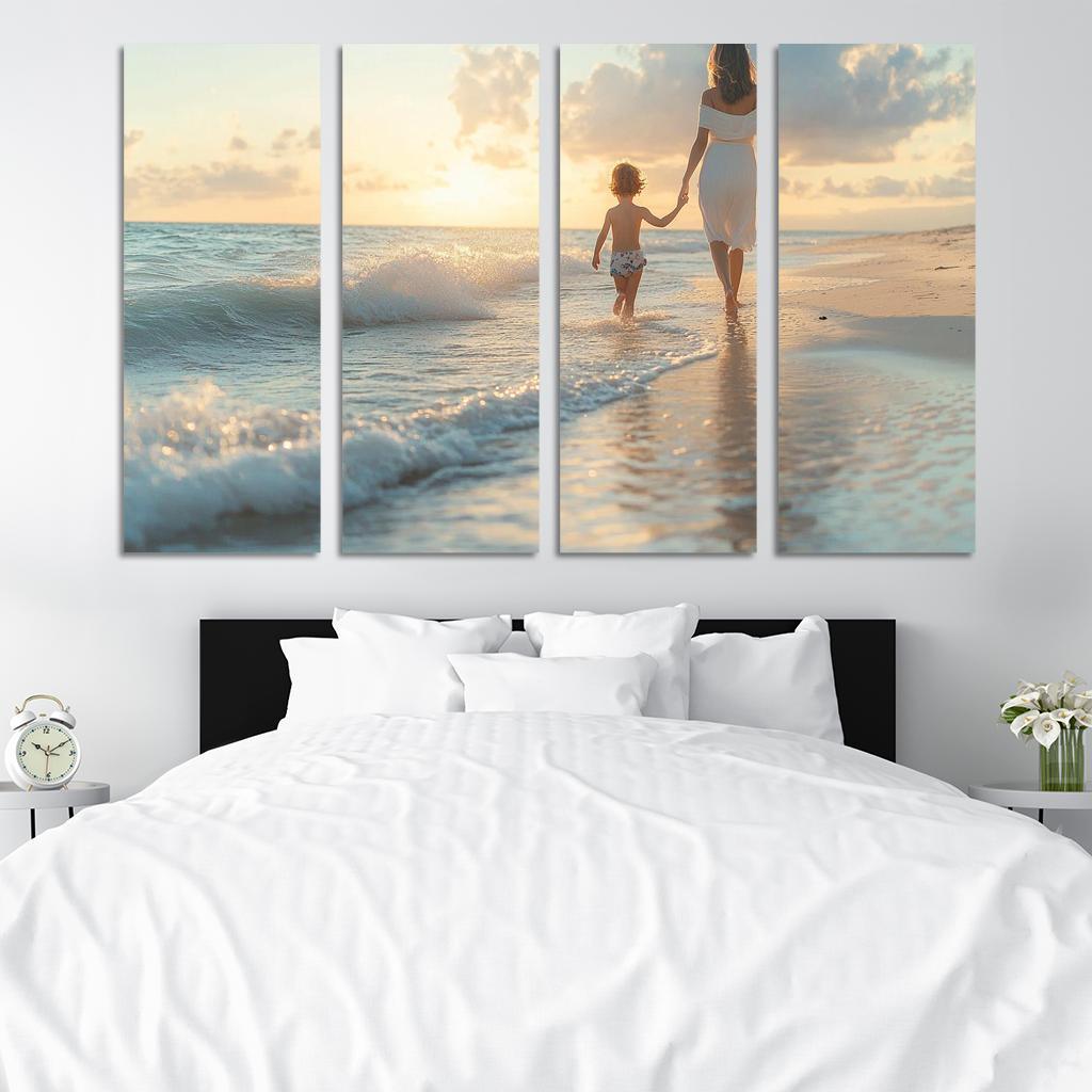 Embracing Change A Mothers Support Through Transitions Canvas Paintings Frame