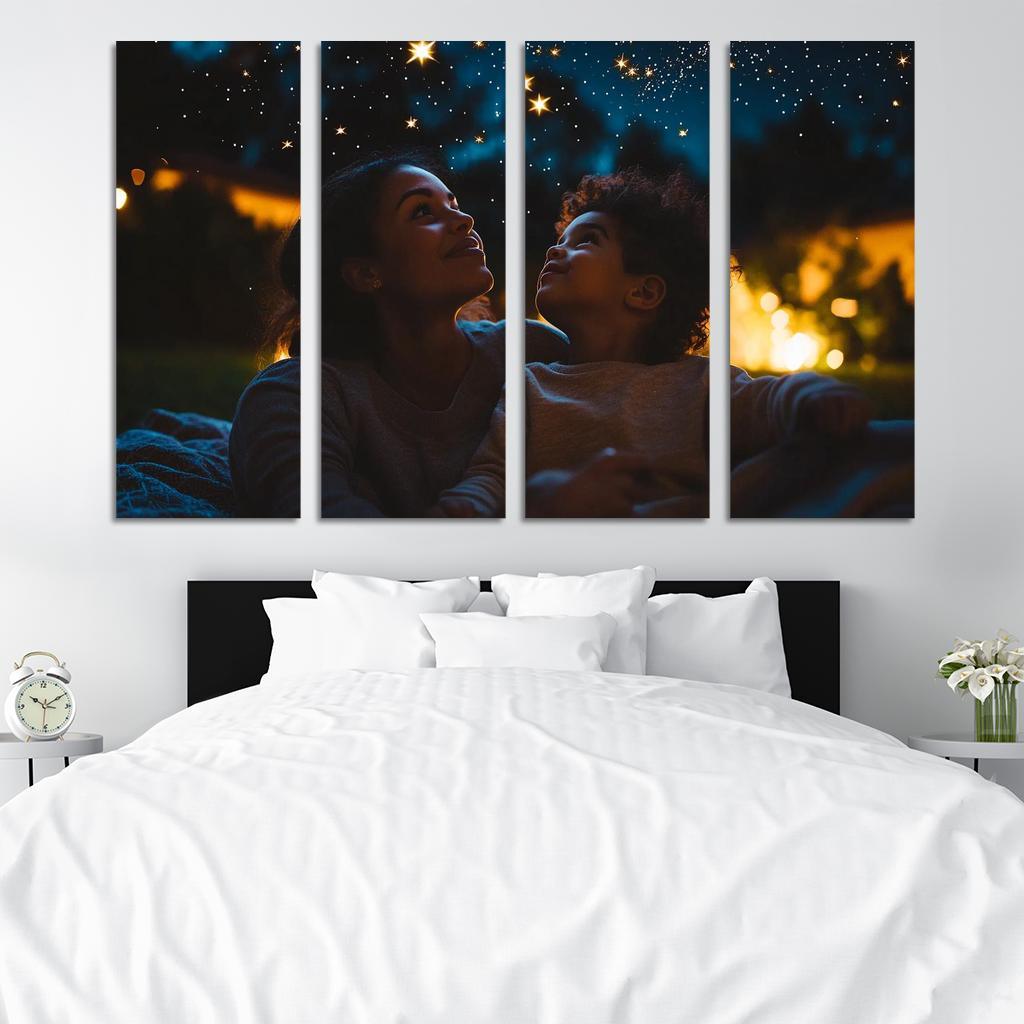 The Stars Of Our Story A Mothers Influence Custom Paintings Frame