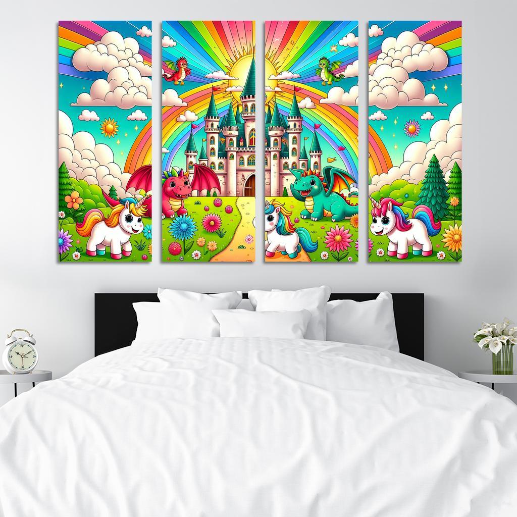 Fantasy Castle Adventure Premium Artwork Frames