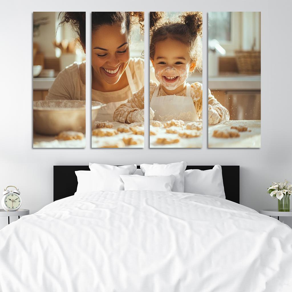 The Beauty Of Small Moments A Mothers Care Custom Paintings Frame