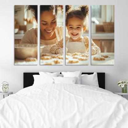 The Beauty Of Small Moments A Mothers Care Custom Paintings Frame