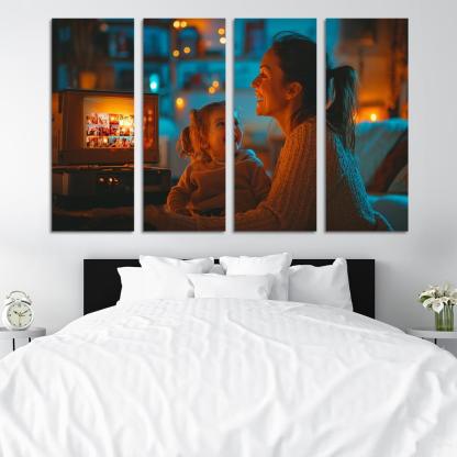 Cinematic Memories The Movie Of Life Custom Paintings Frame
