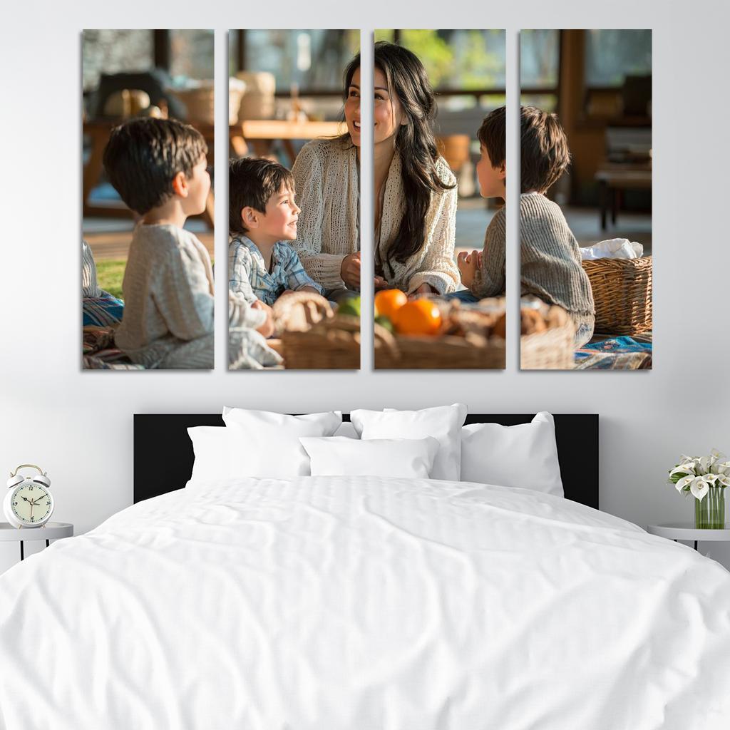 Lifelong Lessons A Mothers Wisdom Across Generations Canvas Paintings Frame