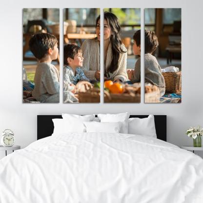 Lifelong Lessons A Mothers Wisdom Across Generations Canvas Paintings Frame