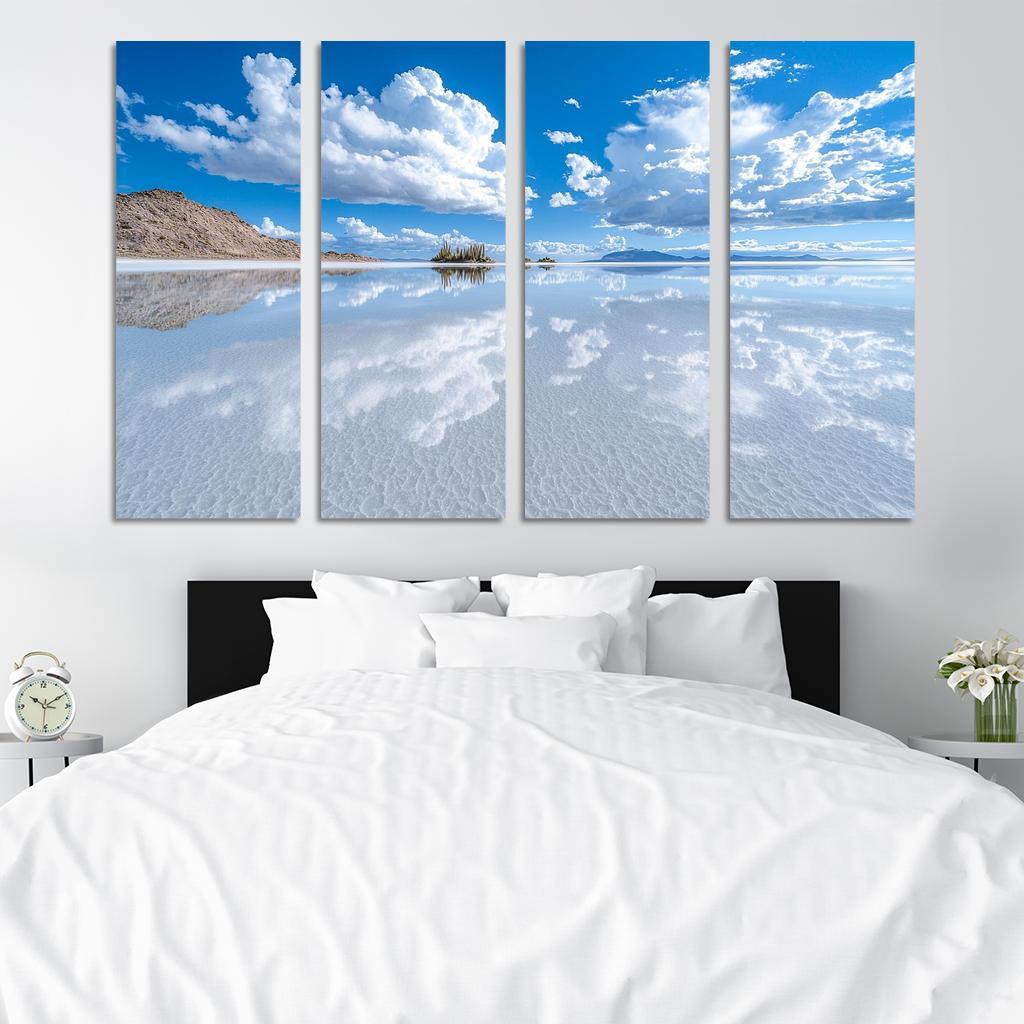 Salar De Uyuni Abstract Paintings Frame