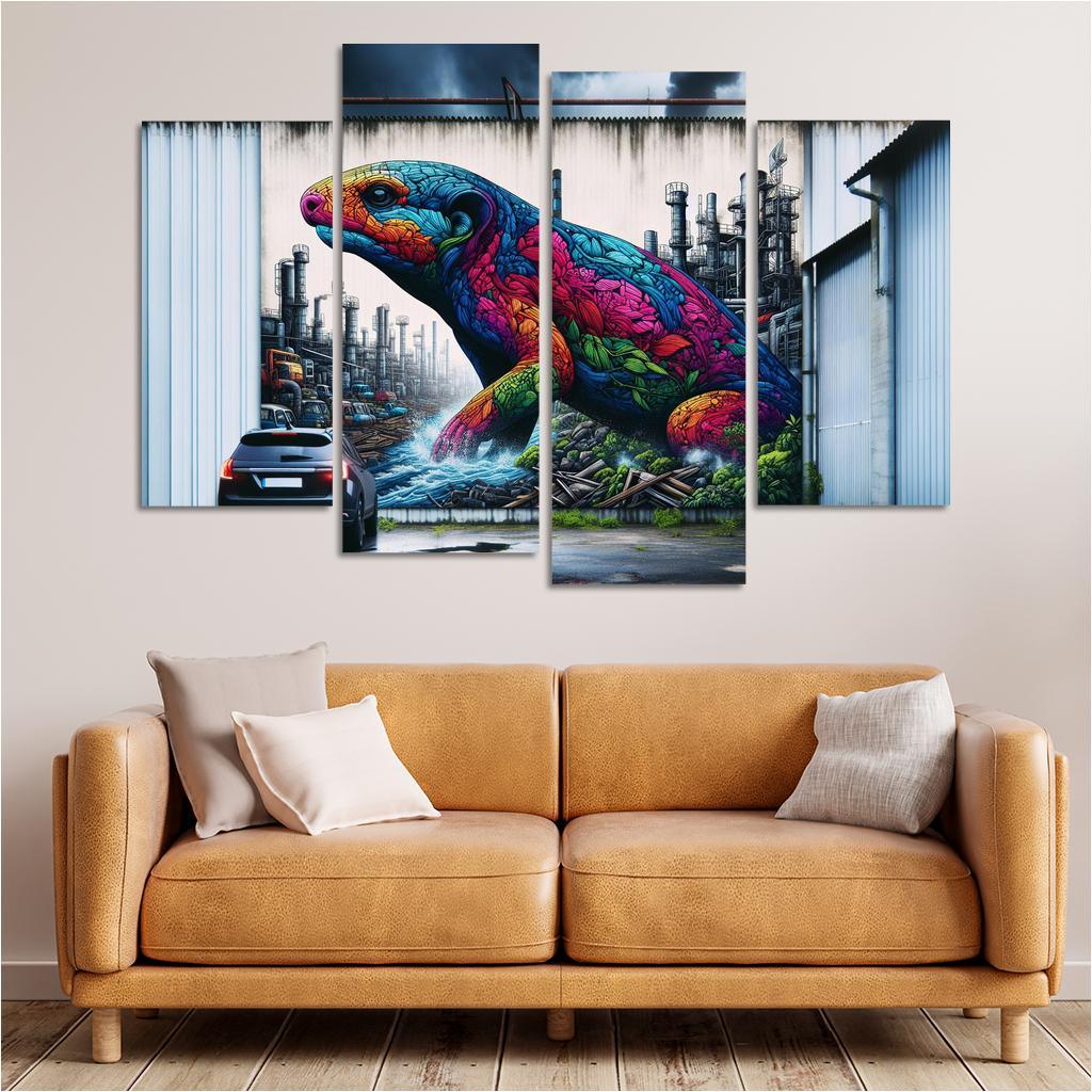 Whispers Of Nature The Cry Of Endangered Species Custom Paintings Frame