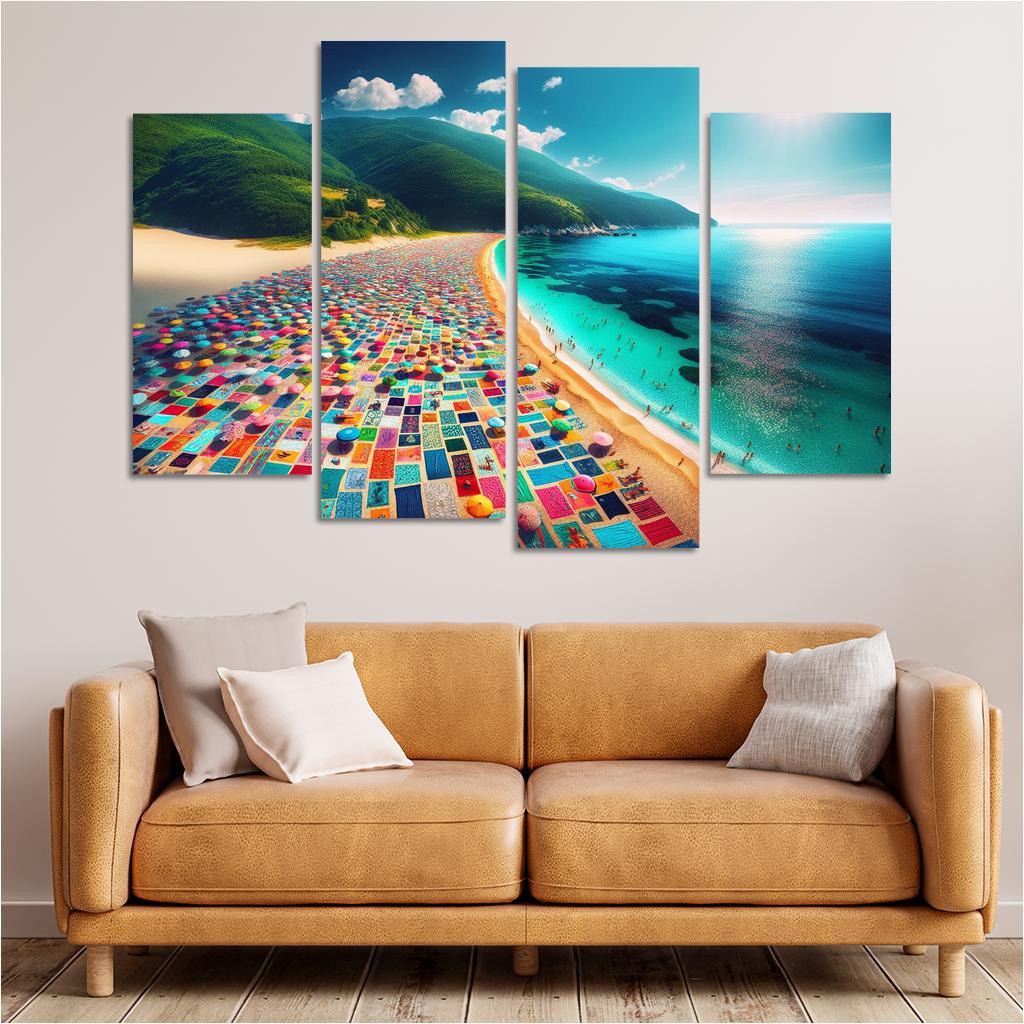 Emerald Isle A Slice Of Paradise Custom Paintings Frame