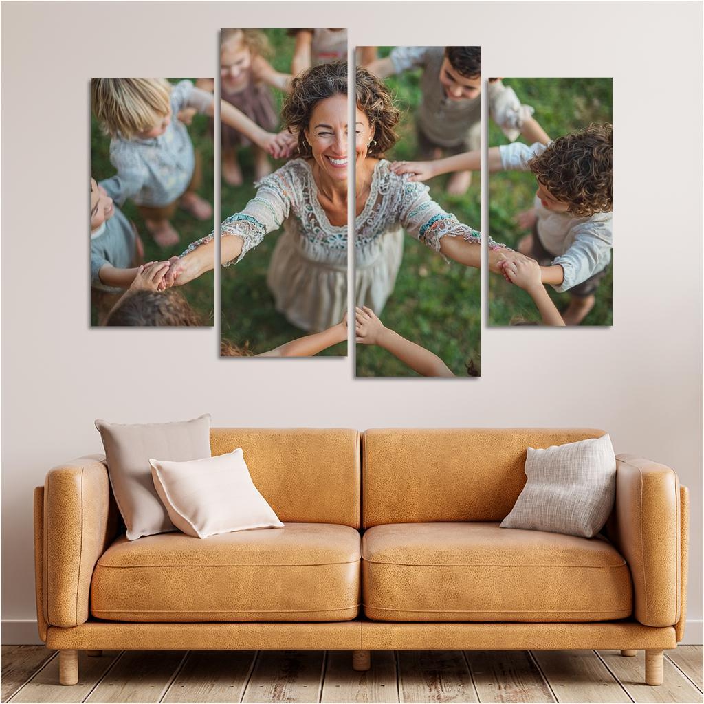 The Circle Of Life A Mothers Eternal Love Canvas Paintings Frame