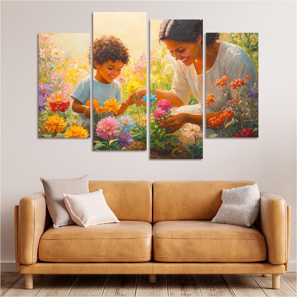 The Garden Of Memories Cultivating Love Together One-piece Frames