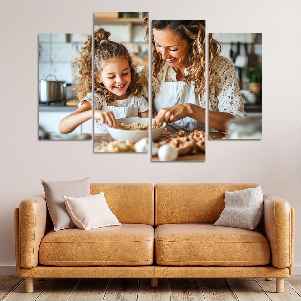Heartfelt Recipes The Taste Of Love Custom Paintings Frame