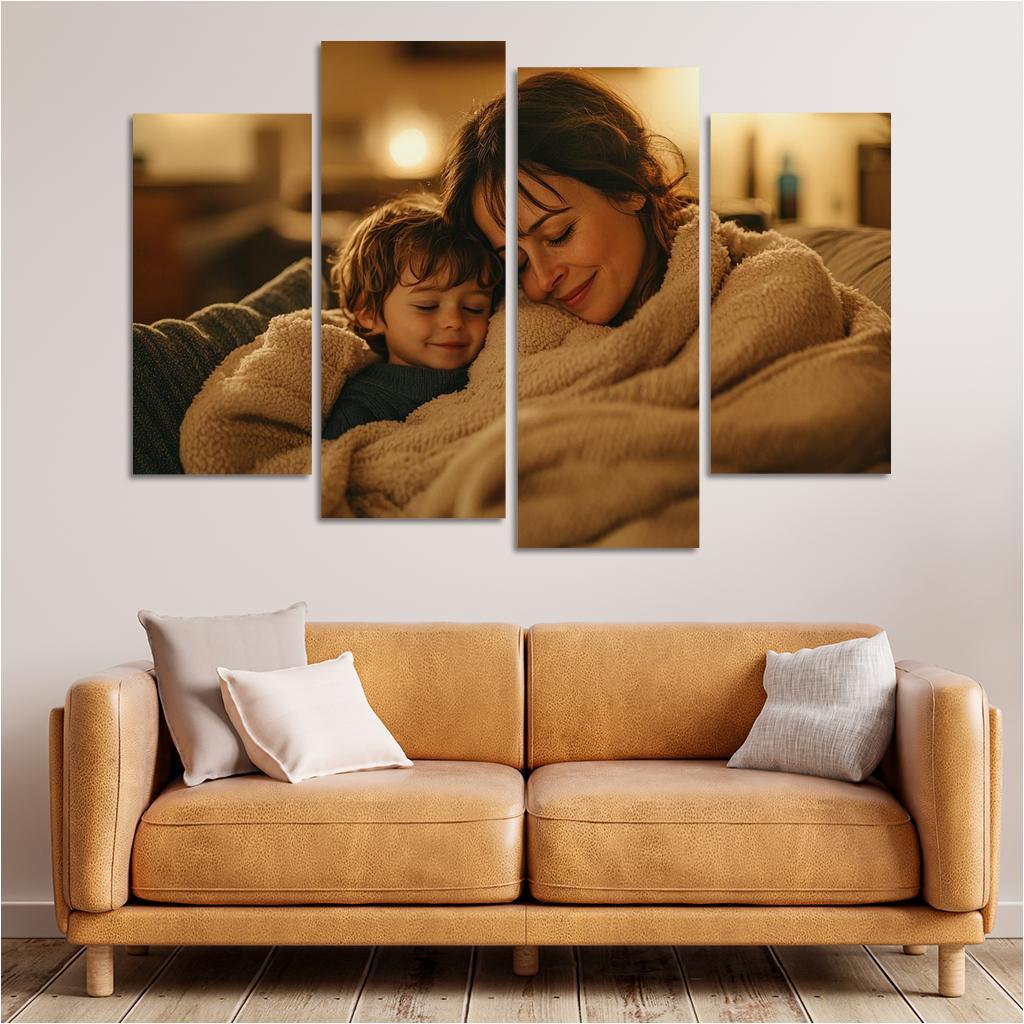 The Comforting Blanket Wrapped In A Mother's Love One-piece Frames