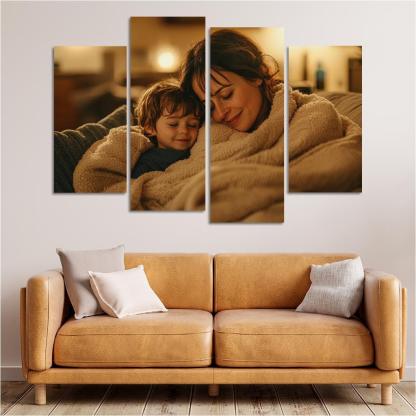 The Comforting Blanket Wrapped In A Mother's Love One-piece Frames