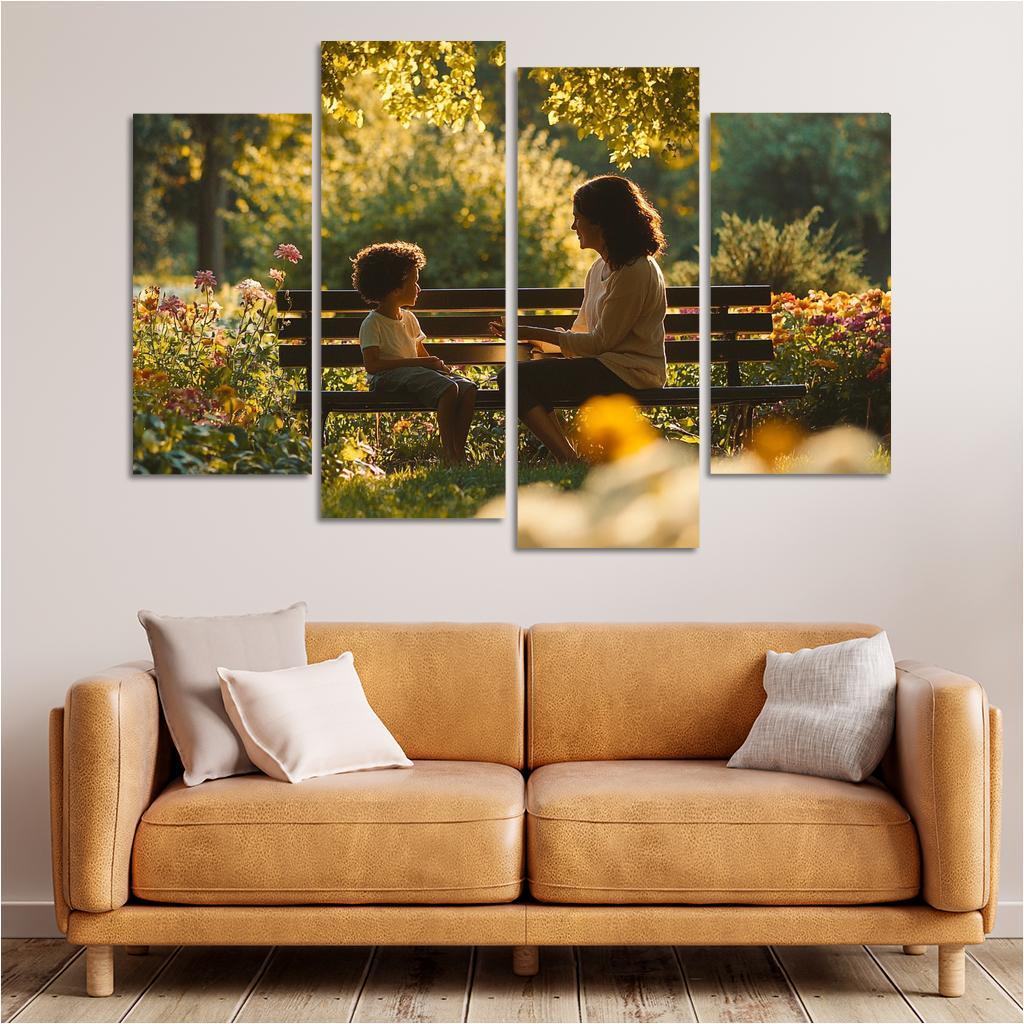 Wisdom Of The Ages A Mothers Guiding Light Custom Paintings Frame