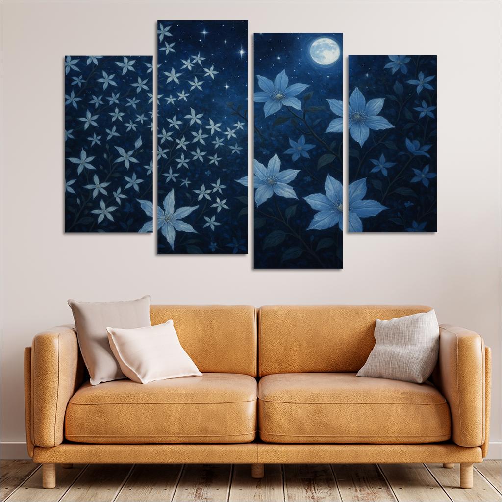 Celestial Blossom Whispers Art Trends