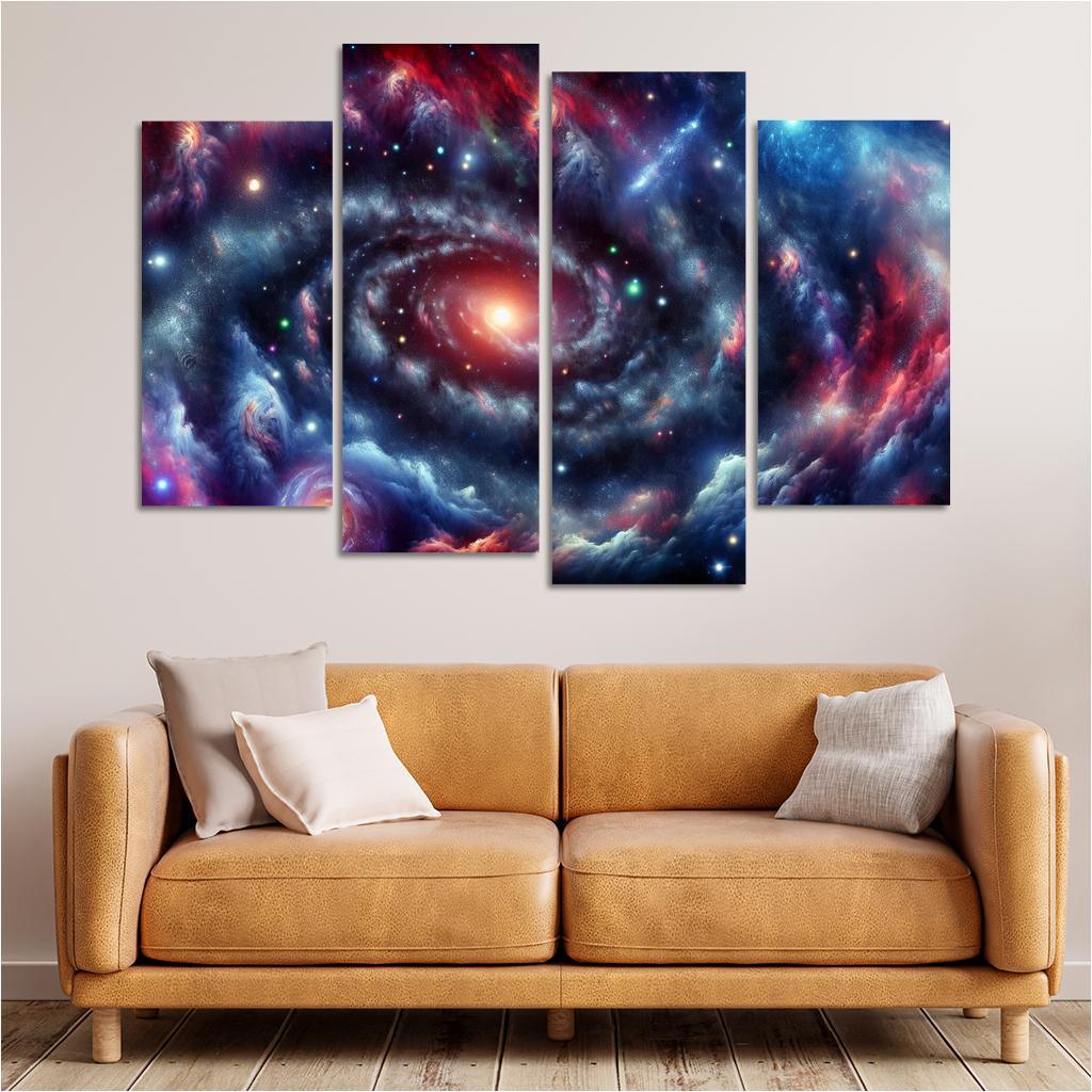 The Enigma Of Dark Energy Abstract Paintings Frame