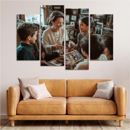 Legacy Of Love A Mothers Enduring Impact Canvas Paintings Frame