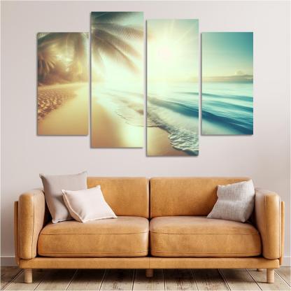 Tranquil Waters A Quiet Refuge Canvas Paintings Frame