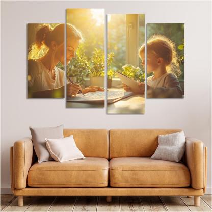 The Language Of Love A Mothers Words Custom Paintings Frame