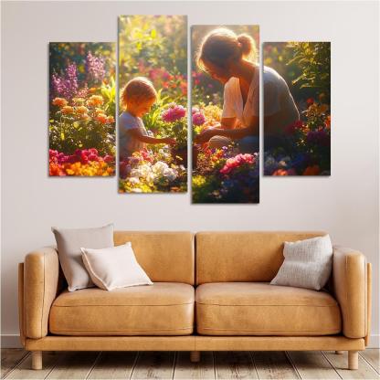 The Garden Of Memories Cultivating Love Custom Paintings Frame