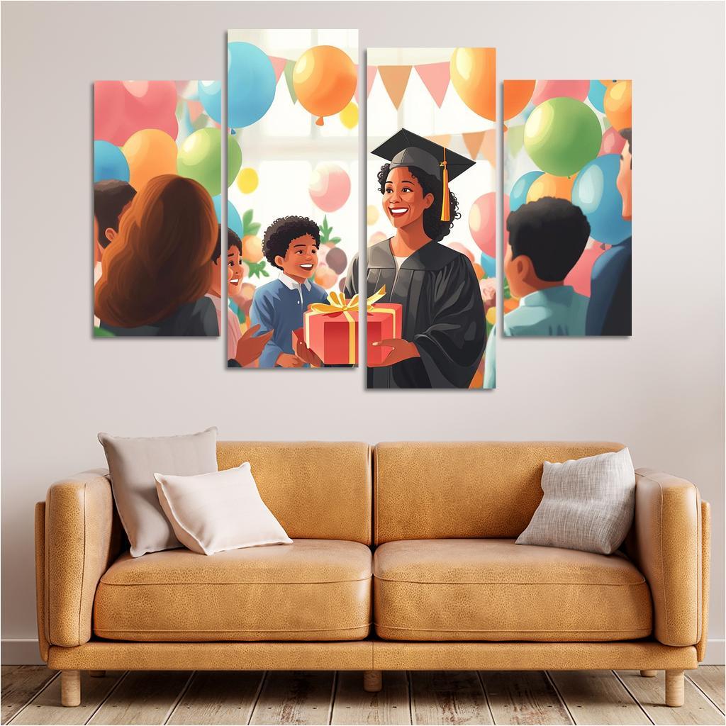 Milestones Of Love Celebrating Togetherness Custom Paintings Frame