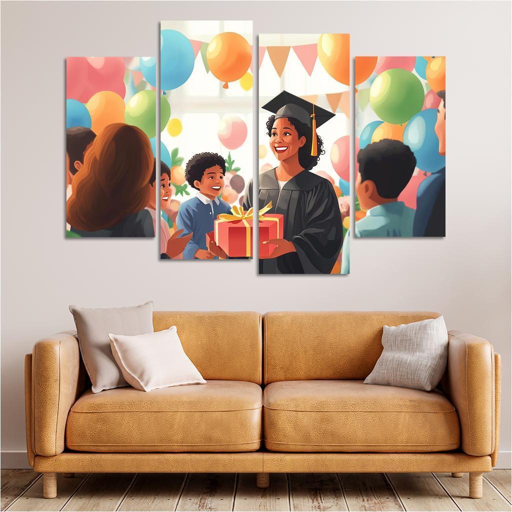 Milestones Of Love Celebrating Togetherness Custom Paintings Frame