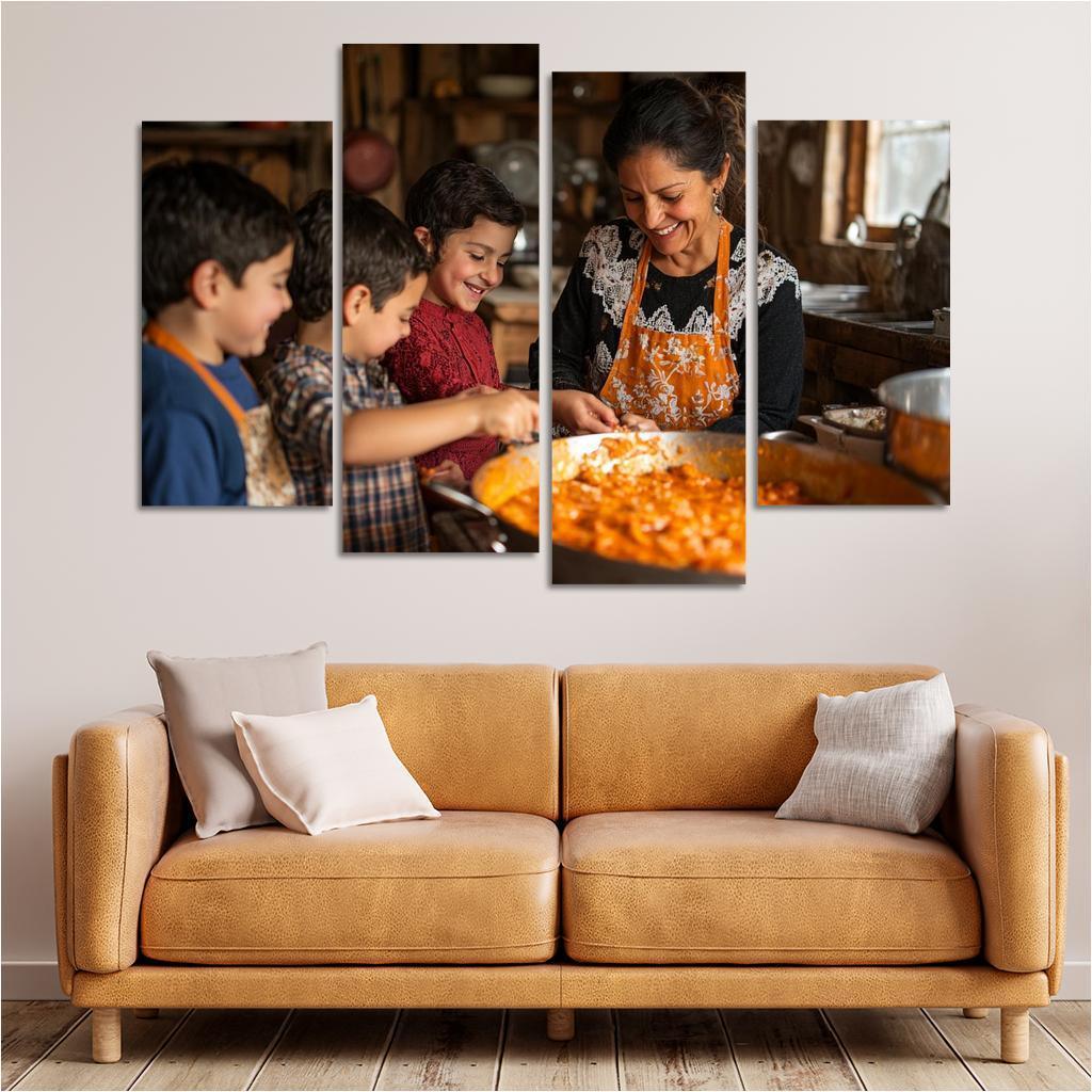 Treasured Traditions A Mothers Gift Of Rituals Canvas Paintings Frame