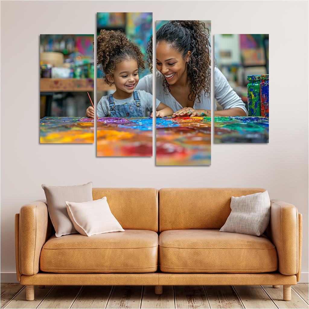A Canvas Of Love Painting Our Journey Canvas Paintings Frame