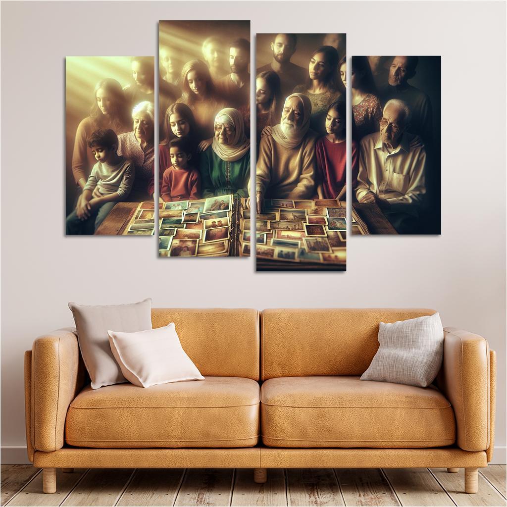 Fading Memories The Impact Of Climate Change Custom Paintings Frame