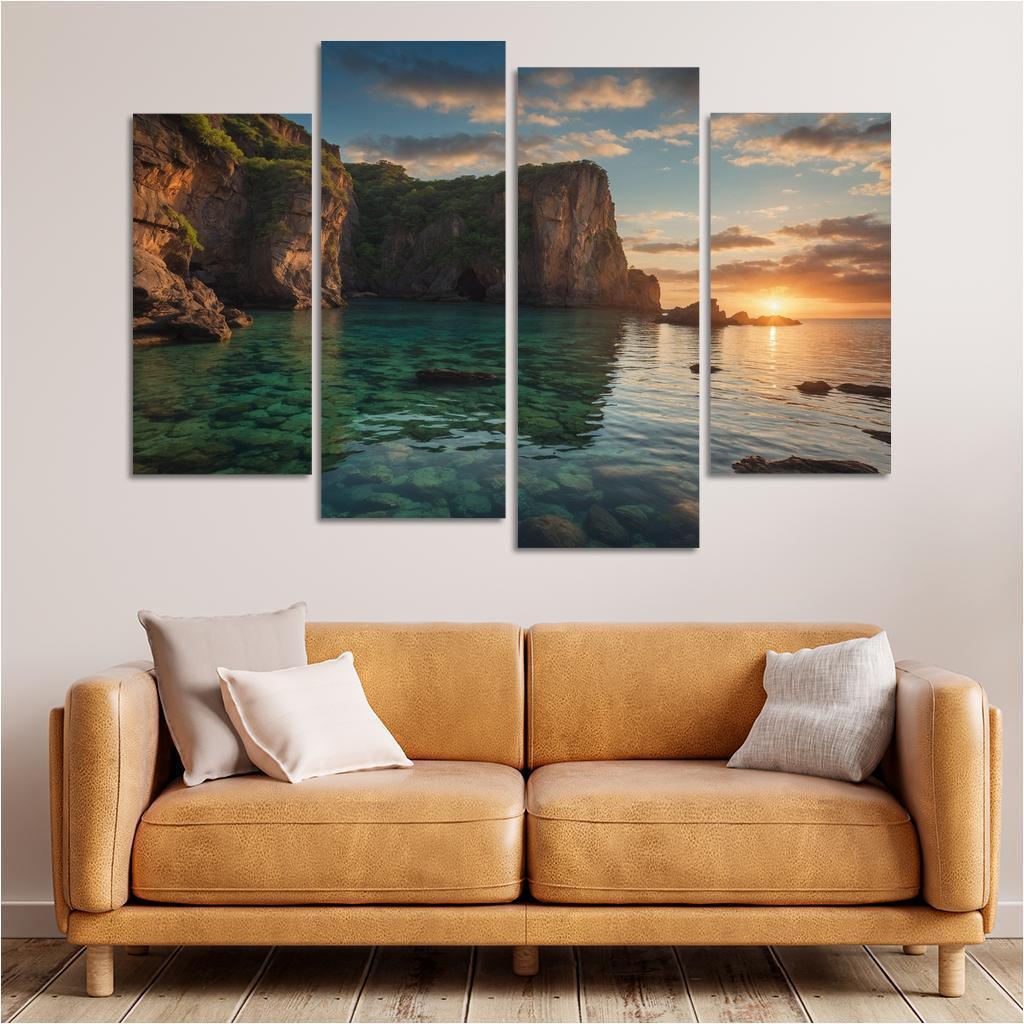 The Shimmering Lagoon Of Celestial Waters Art Trends