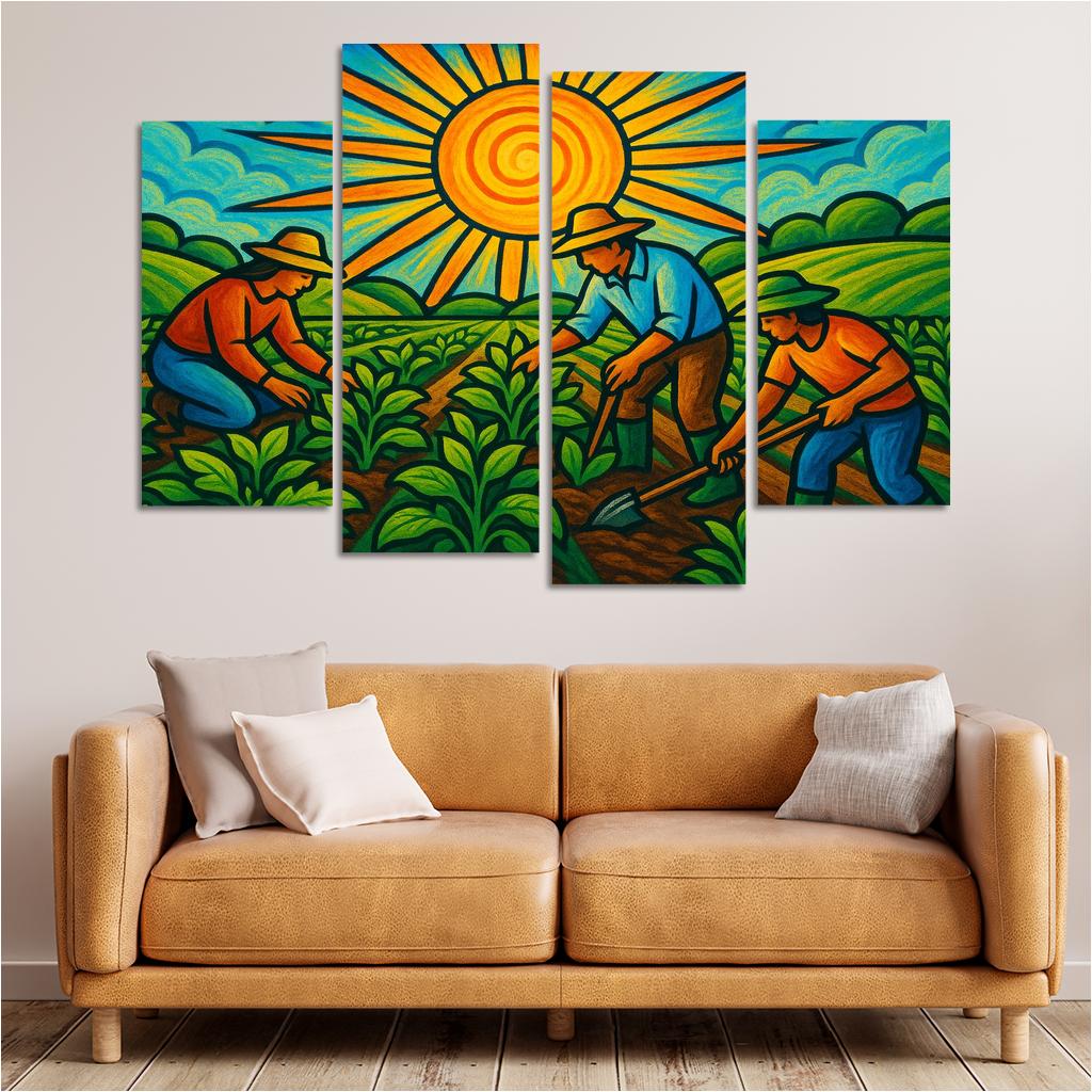 Seeds Of Change Art Advocating Sustainable Agriculture Premium Artwork Frames