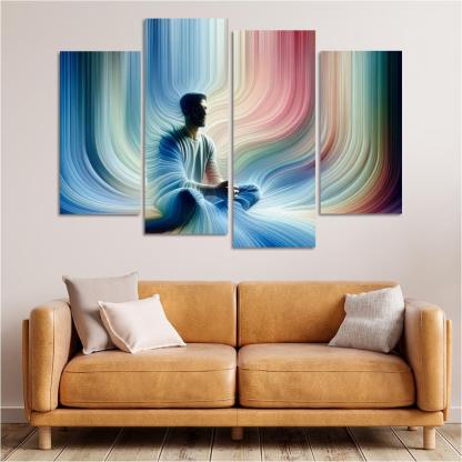 Spectrum Of Solitude Premium Artwork Frames