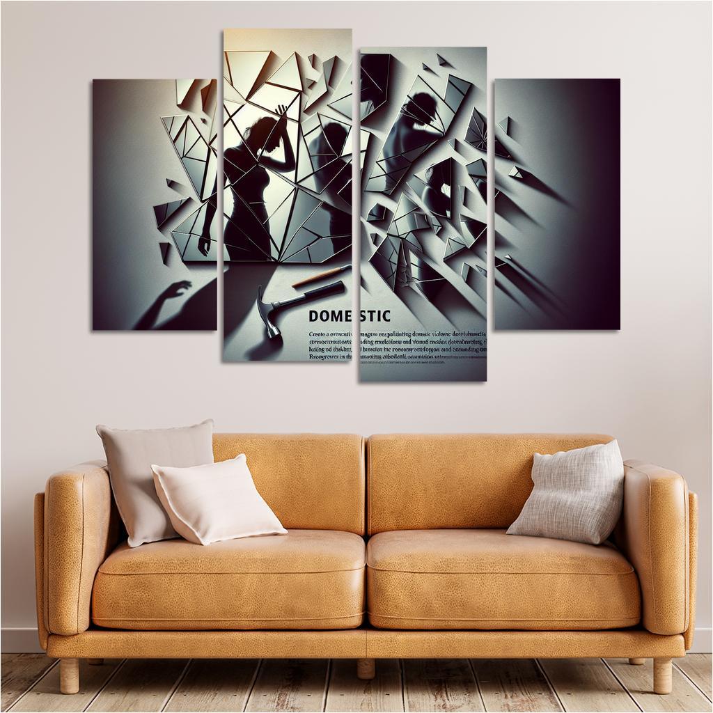 Silent Suffering Bringing Attention To Domestic Violence Art Trends