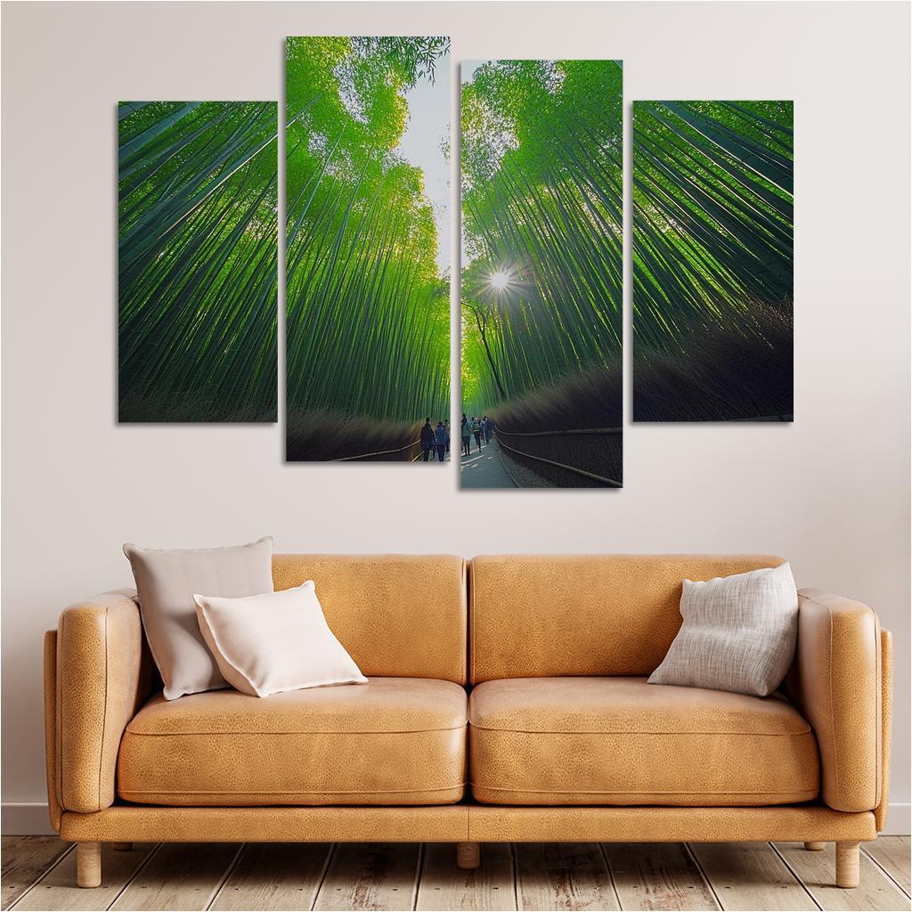 Bamboo Forest One-piece Frames