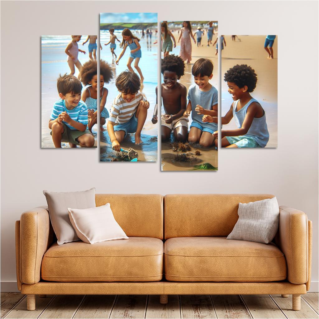 Lagoon Of Wonders Family Adventure Premium Artwork Frames