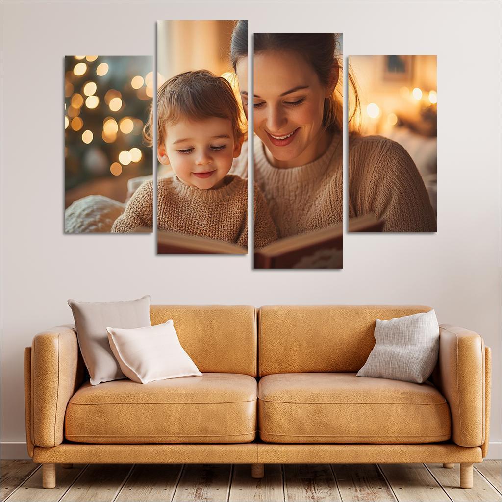 The Power Of Her Words A Mothers Wisdom Canvas Paintings Frame