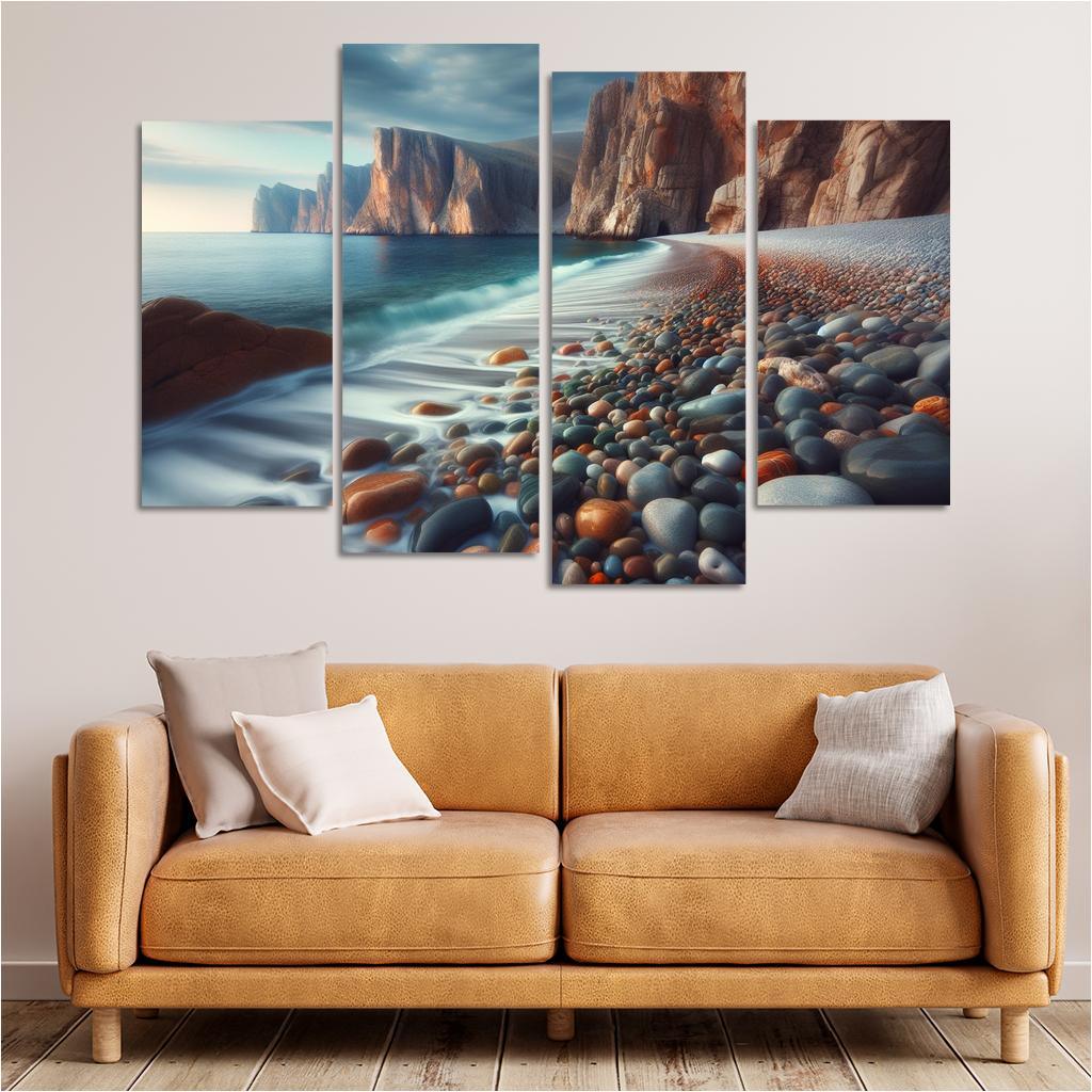 Pebble Beach Escape Natures Artwork Premium Artwork Frames