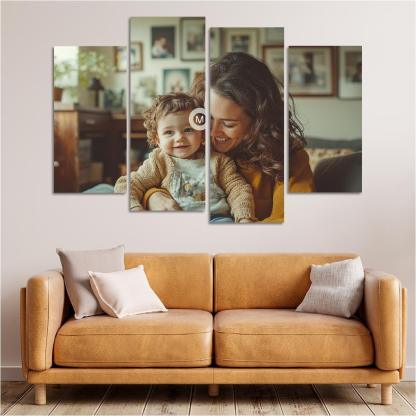 The Nurturers Embrace A Mothers Love Canvas Paintings Frame