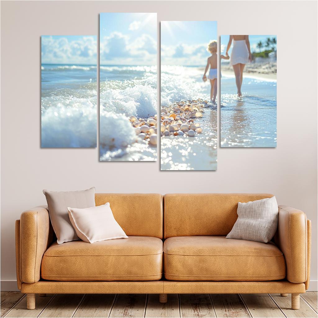 Waves Of Love The Ocean Of Motherhood Custom Paintings Frame