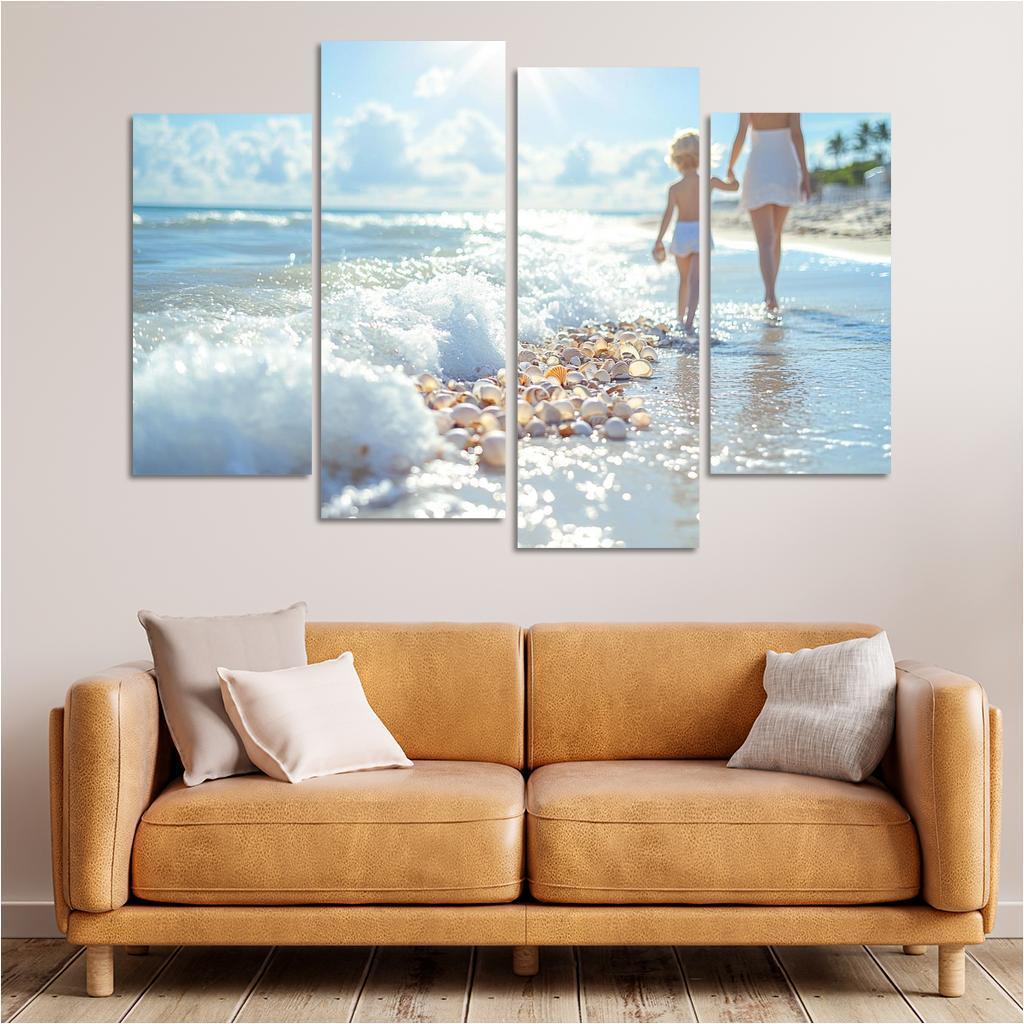 Waves Of Love The Ocean Of Motherhood Custom Paintings Frame