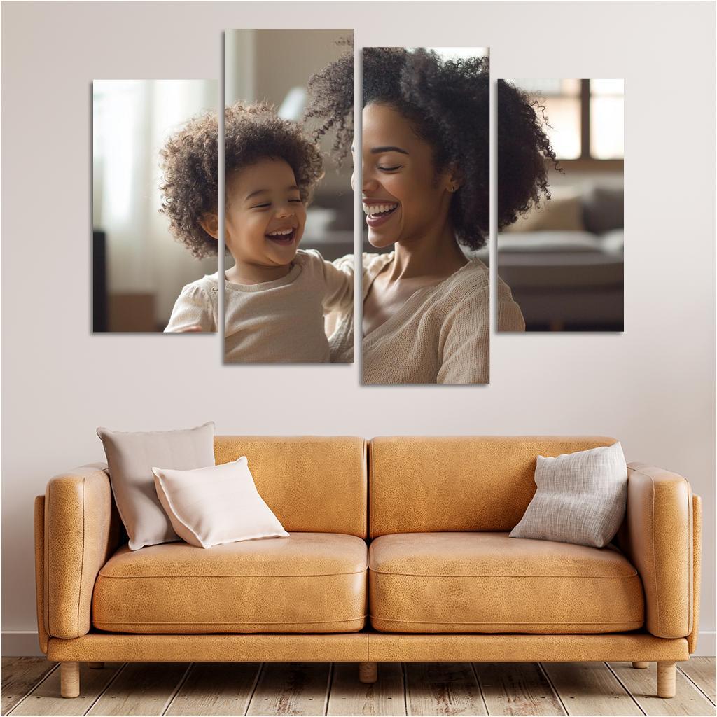 The Rhythm Of Heartbeats A Mothers Love One-piece Frames