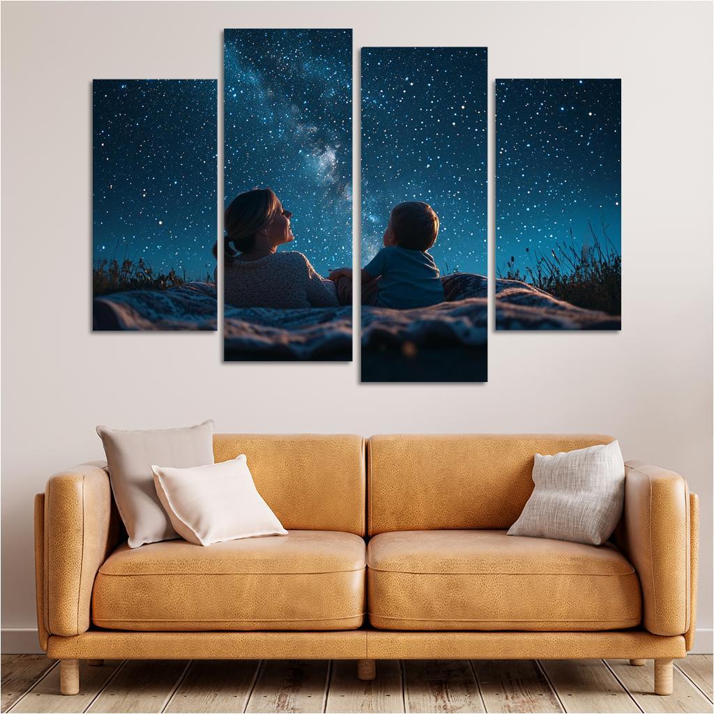 Guiding Stars The Wisdom Of A Mother Canvas Paintings Frame