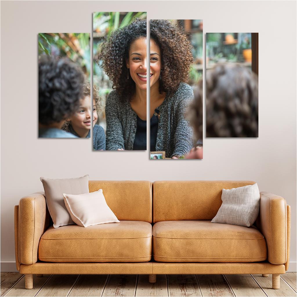 The Legacy Of Love Passing Down Values Custom Paintings Frame