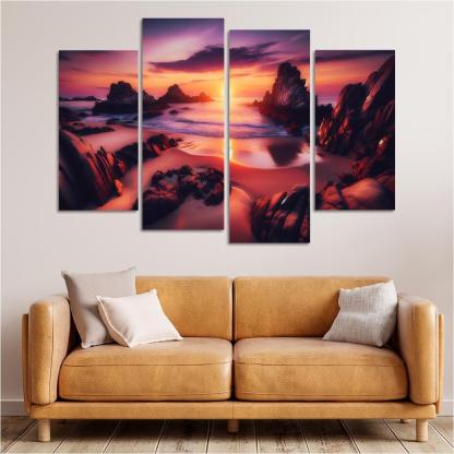 Sunset Point Iconic Views And Relaxation Premium Artwork Frames