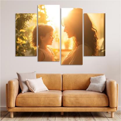 The Mirror Of Love Reflecting A Mothers Spirit One-piece Frames