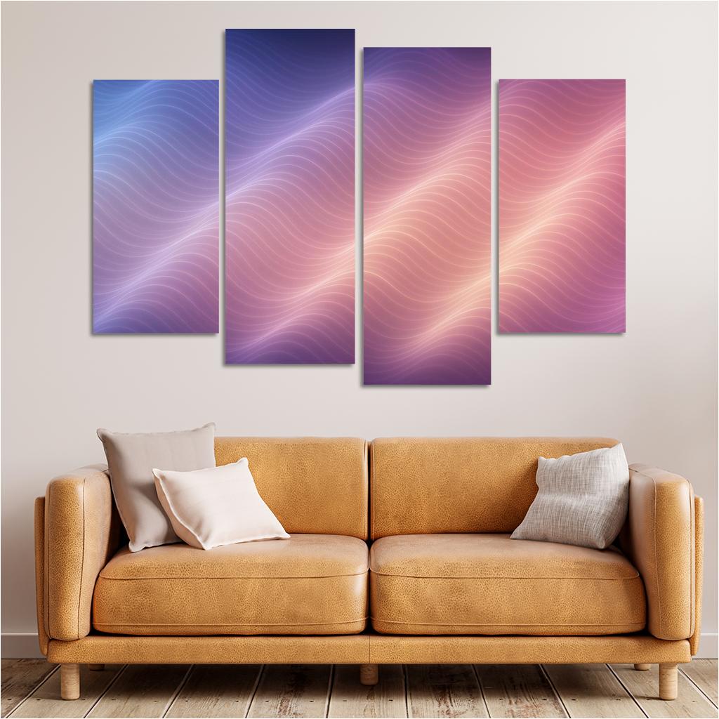 Harmony Of The Ethereal Pulse Premium Artwork Frames