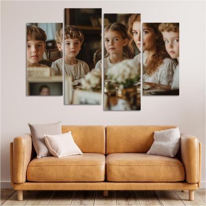 Echoes Of The Past A Mothers Legacy Custom Paintings Frame
