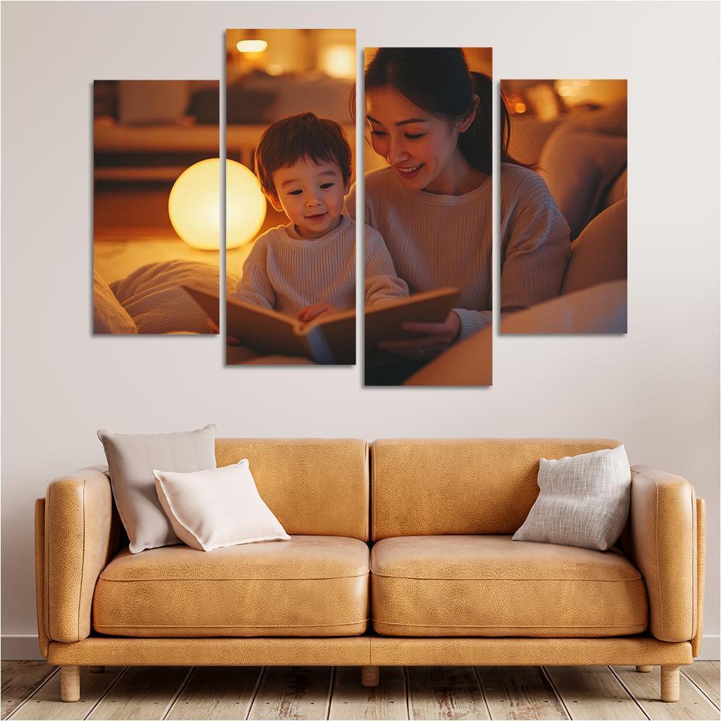 The Gift Of Storytelling Tales Of Love Custom Paintings Frame